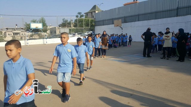  كفرقاسم- فيديو: البداية الصحيحة هي عنوان النجاح .. مدرسه جنة ابن رشد تستقبل طلابها بمراحل مدروسة وتودع حجاجها